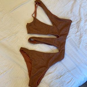 Blue Life Bronze Cutout One piece